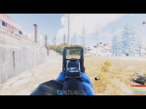 4 man Snowballs into controlling a server - Rust console Edition