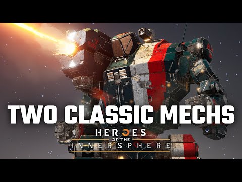 Two Classic Mechs - Mechwarrior 5: Mercenaries DLC Heroes of the Inner Sphere Playthrough EP 8