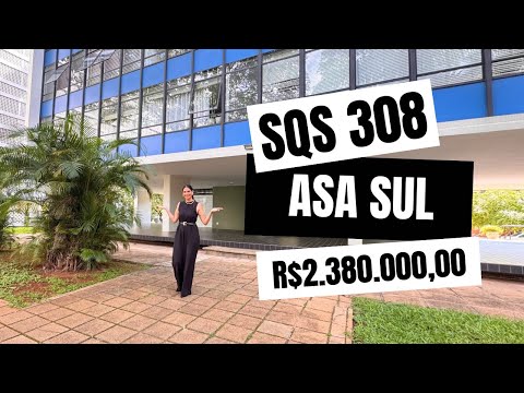 Apartamento de 3 Quartos na Quadra Mais Icônica de Brasília | SQS 308 - Asa Sul