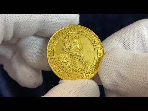 Hungary Gold Medal of 4 Dukat "Wedding to Anna of Austria" 1611 Restrike