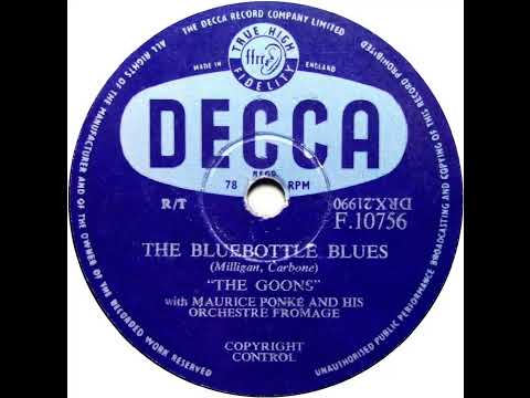 UK New Entry 1956 (102b) Goons - The Bluebottle Blues