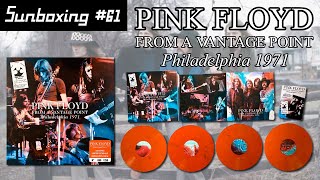 Unboxing the Pink Floyd - From A Vantage Point - Philly '71 4LP Color Vinyl Box Set (Sunboxing #61)