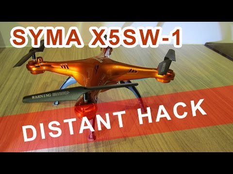 Syma X5SW-1 Distant Hack (From 50M to 120M!)