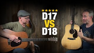 Video thumbnail for D17 vs D18 – Martin Acoustic Guitar Comparison by Acoustic Letter