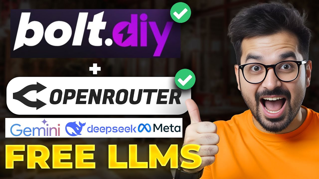Bolt.DIY + Gemini 2.0 Pro: Develop a Full-stack App 100% FREE Without Writing Code! (Openrouter)