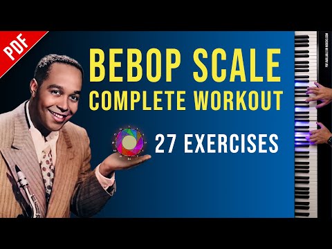 🎹 Bebop Scale Complete Workout using Tessitura Pro Scales