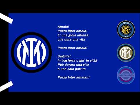Hino da Internazionale Milano ( ITA ) | NOVO ESCUDO da Inter de Milão