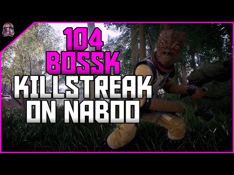 Star Wars Battlefront II 104 Bossk Killstreak (Naboo - Galactic Assault)