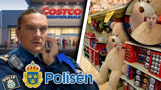 GÅR DET ATT RYMMA FRÅN POLISEN PÅ COSTCO? GÅR DET ATT RYMMA FRÅN POLISEN PÅ COSTCO?