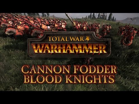 Total War: Warhammer - Cannon Fodder: Zombie Horde vs Blood Knights!