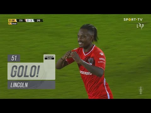 Goal | Golo Lincoln: Santa Clara (2)-2 Sporting (Liga 21/22 #17)