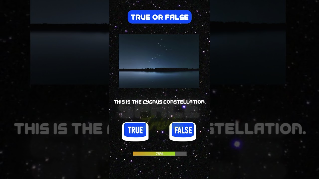 TRUE or FALSE? #5 Cygnus | SpaceTrivia
