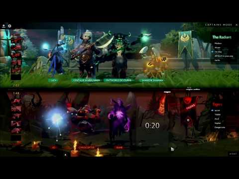 TIGERS VS FAngel - First Tigers.Dendi play for TIGERS | Salah Bracket!!