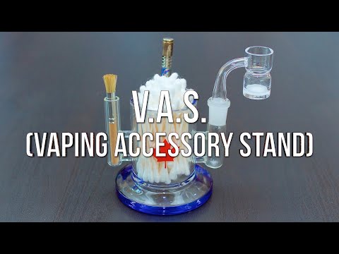 V.A.S. (Vaping Accessory Stand) - Product Demo | GWNVC's Vaporizer Reviews