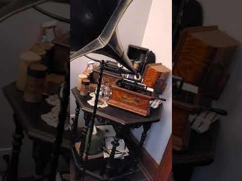 Volkslieoghen and Bohemian Dances - Hoffman Quartet Edison Blue Amberola Cylinder. #28189