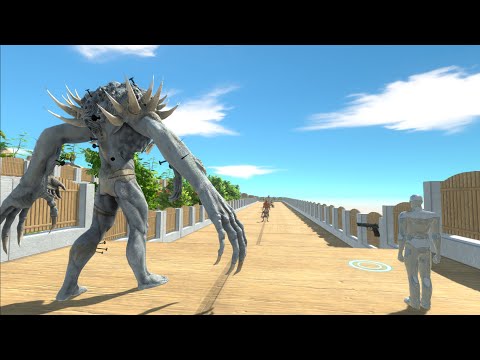 Death Run SCOURGE and FPS AVATAR - Animal Revolt Battle Simulator
