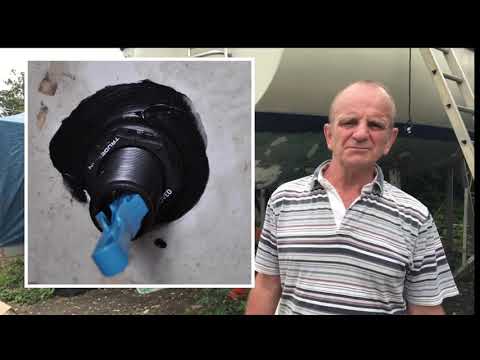 How to install composite skin fittings – TruDesign seacocks on a Maxi 84 yacht