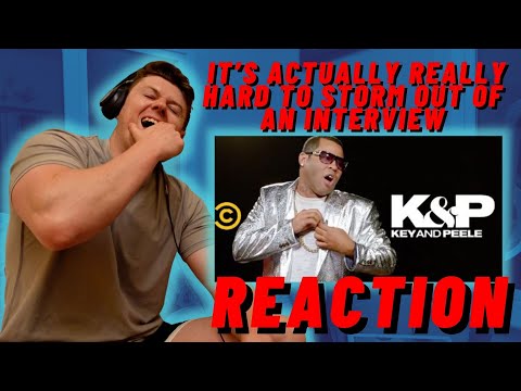 IRISH REACTION TO Key & Peele - It’s Actually Really Hard to Storm Out of an Interview