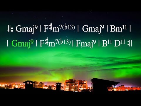 Fusion Ballad Backing Track - Bm - 121bpm