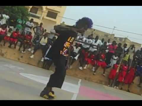 Alex au terrain basket de golf