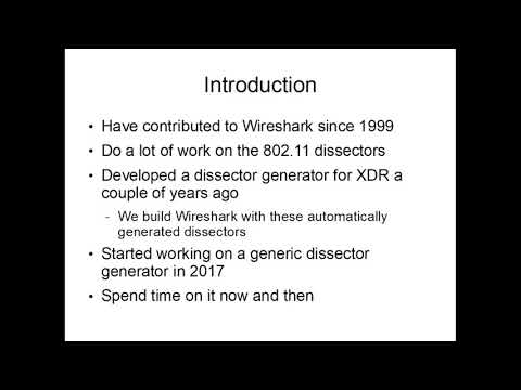 SF19US - 06 Creating dissectors like a pro by generating dissectors (Richard Sharpe)