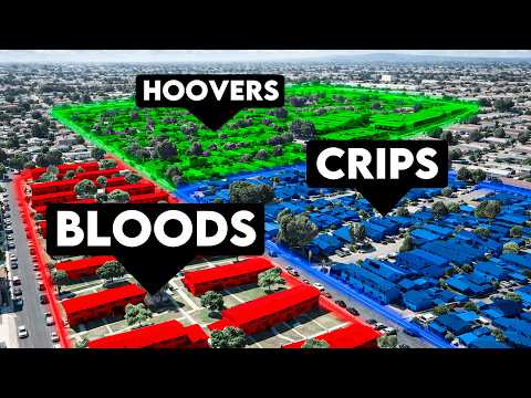 The Los Angeles Gang War, Mapped