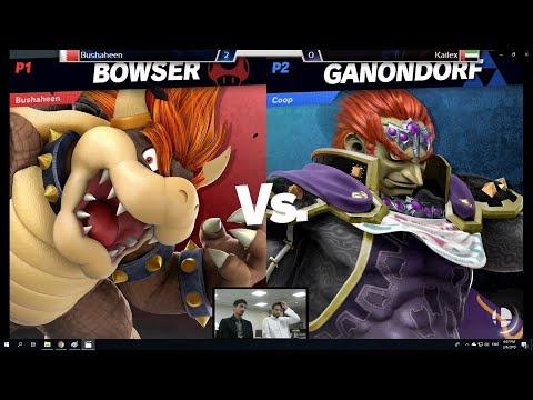 Ultimate Premiere: Bushaheen (Bowser) Vs Kailex (Bayonetta, Mario, Ganondorf) - LQ