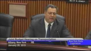 Joint Legislative Budget Hearing on Transportation - 01/29/15