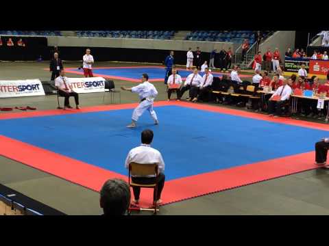 13th SKIF E.C. - Final Kata Unsū - Visnovsky Thomas Belgium - Second place