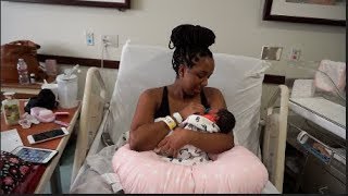 C-Section delivery Vlog | AdrianneMG
