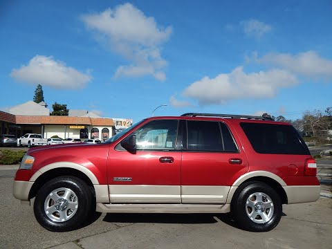 2007 Ford Expedition Eddie Bauer 4X4 in depth walk around video review!