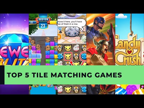 TOP 5 TILE MATCHING GAMES
