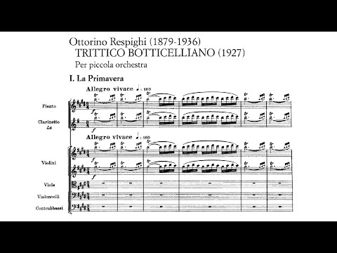 Ottorino Respighi - Trittico Botticelliano