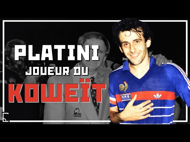 Videouttalande av Michel Platini Franska