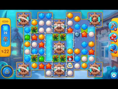 Fishdom 2021 - Level 6290   #playrix #fishdom #gaming