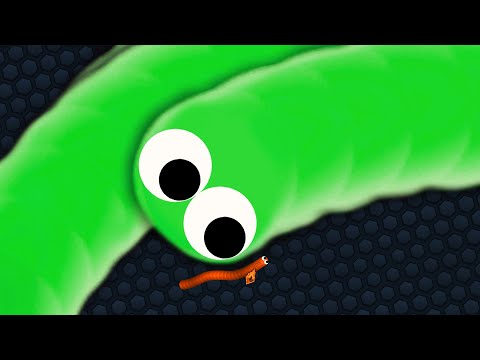 Slither.io 1 Pro Tiny Snake vs Giant Noob Snake - Epic Slitherio Gameplay