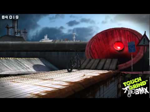 my first run on TGBMX - Touchgrind BMX