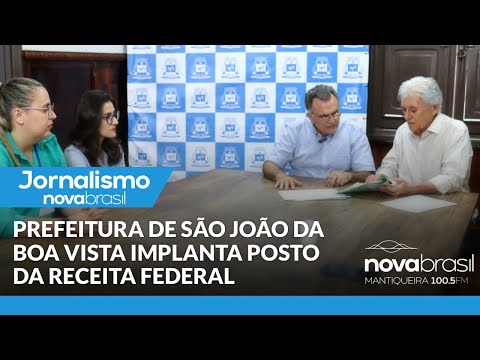 PREFEITURA DE SÃO JOÃO DA BOA VISTA IMPLANTA POSTO DA RECEITA FEDERAL