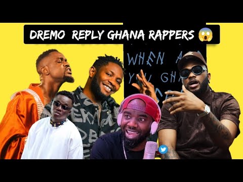Nigeria 🇳🇬 reacts to Dremo - Response to Sarkodie , Lyrical Joe & Ghana rappers (reaction )video!!!