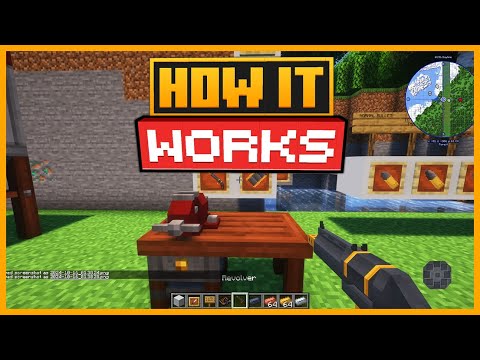 🟨 HOW REVOLVER WORKS in the IMMERSIVE ENGINEERING MOD in MINECRAFT