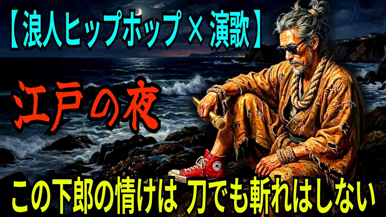 江戸の夜 #浪人 #失恋ソング #泣ける歌 #エモい #演歌 #オリジナル曲 #AI作曲 #AI音楽 #ラインダンス #ダイエットダンス #linedance #dancecover