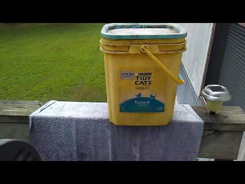 Using Kitty Litter Containers.  ( Gardening Over 60 Series)
