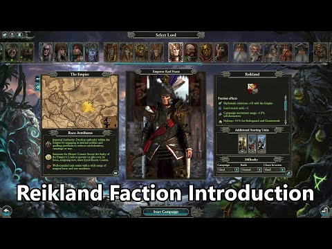 Reikland faction introduction - Total War: Warhammer II
