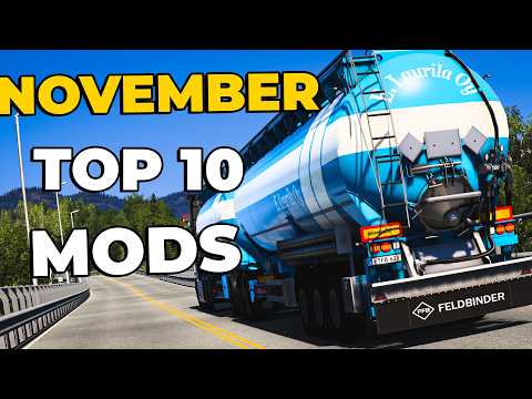 TOP 10 ETS2 MODS - NOVEMBER 2025