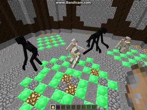 Iron Golem vs Mutant enderman