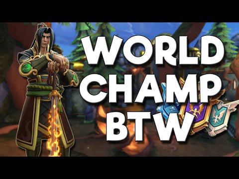 WORLD CHAMP BTW | Paladins Zhin Ranked Gameplay