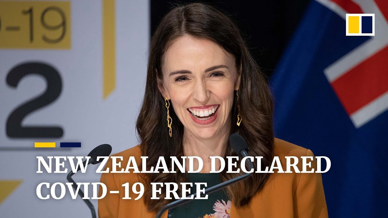 PM Jacinda Ardern dances for joy as New Zealand lifts lockdown after coronavirus 'eliminated'