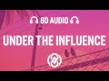 Chris Brown Under The Influence Lyrics 8D Audio