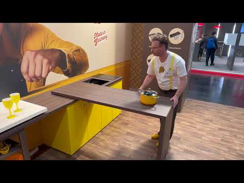 Mécanisme Hynge - Swivel Top pour plan de travail rotatif avec pieds Hynge