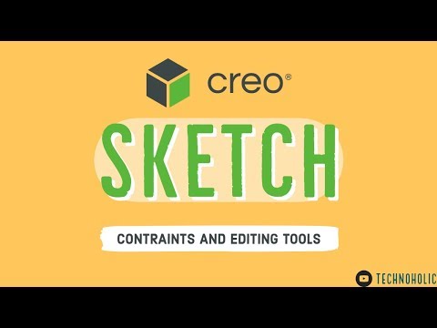 Creo parametric 6.0 tutorial | Creo Sketch